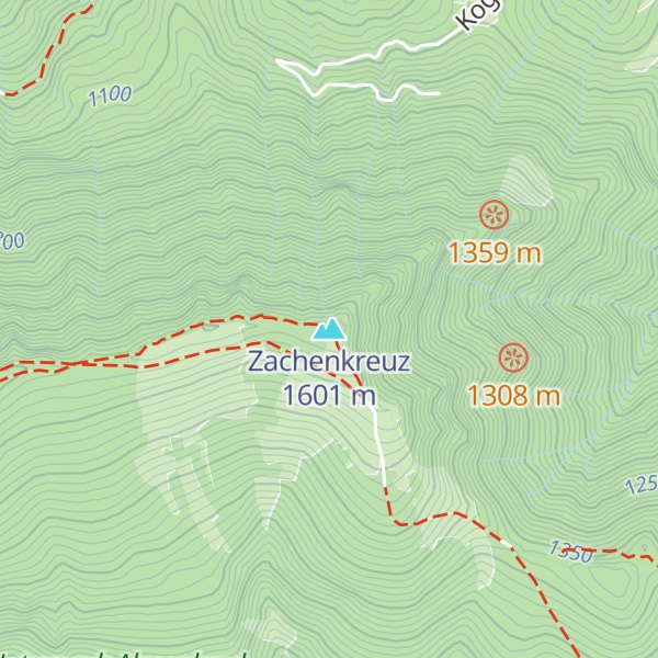 Map of Zachenkreuz