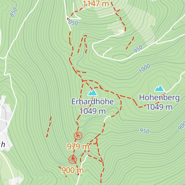 Map of Erhardhöhe