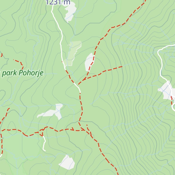 Map of Trije studenci