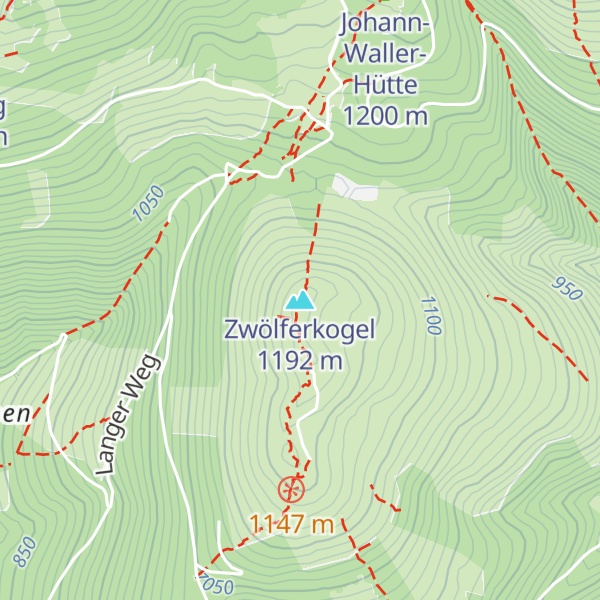 Map of Zwölferkogel