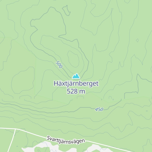 Map of Häxtjärnberget