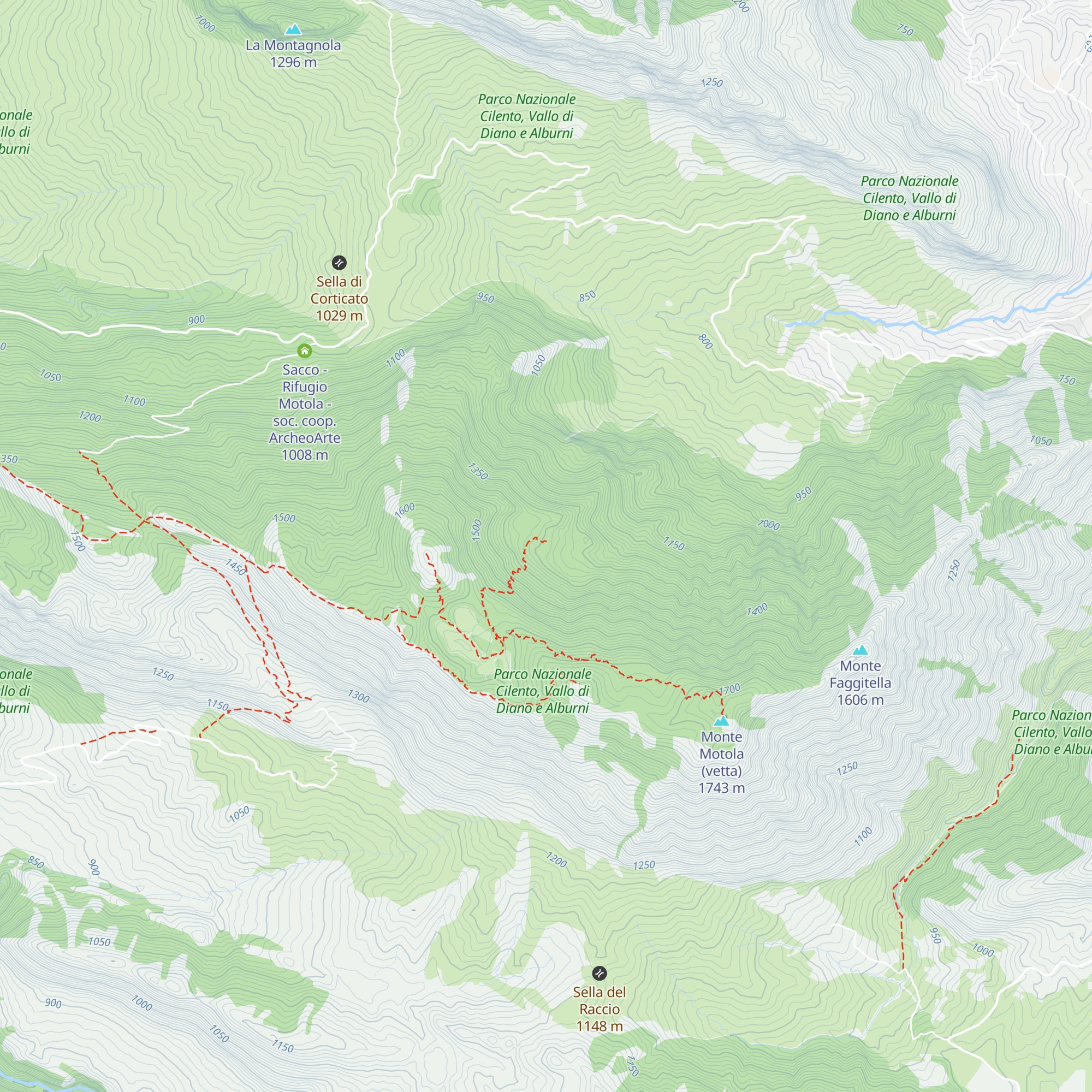 Rifugio Fontanelle map