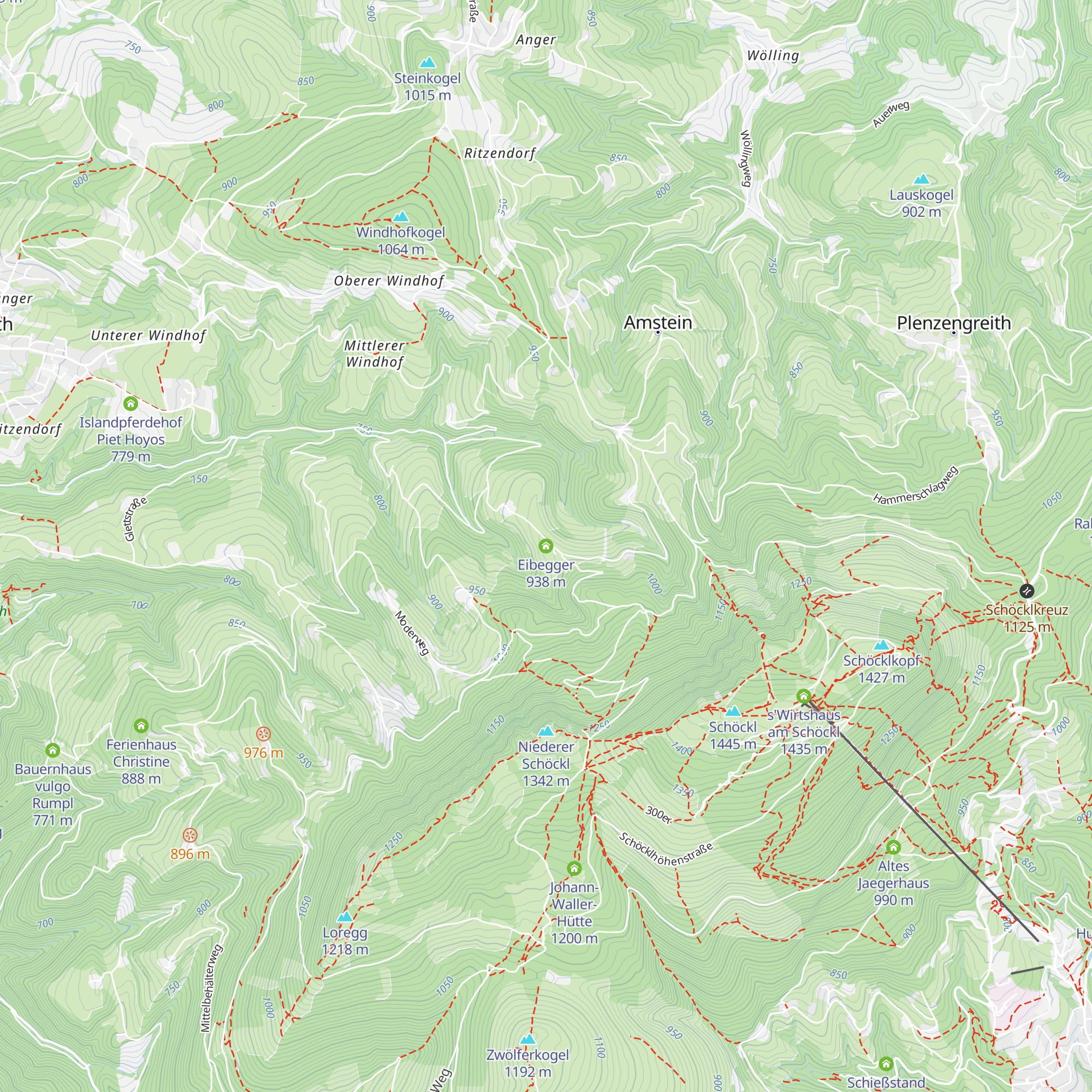 Eibegger map