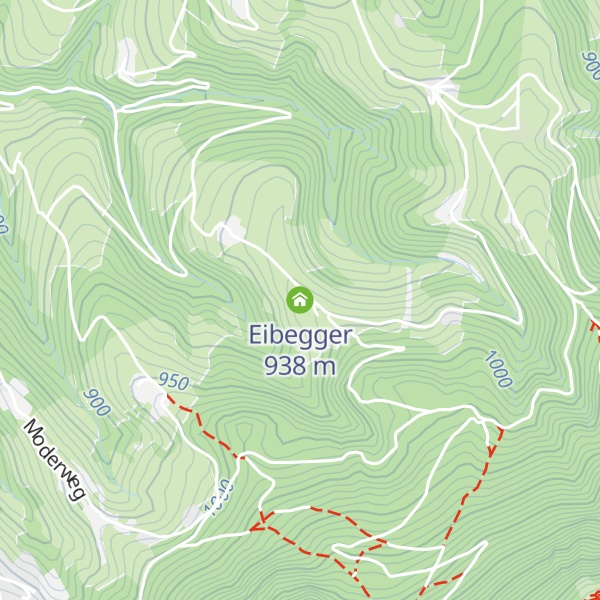 Map of Eibegger