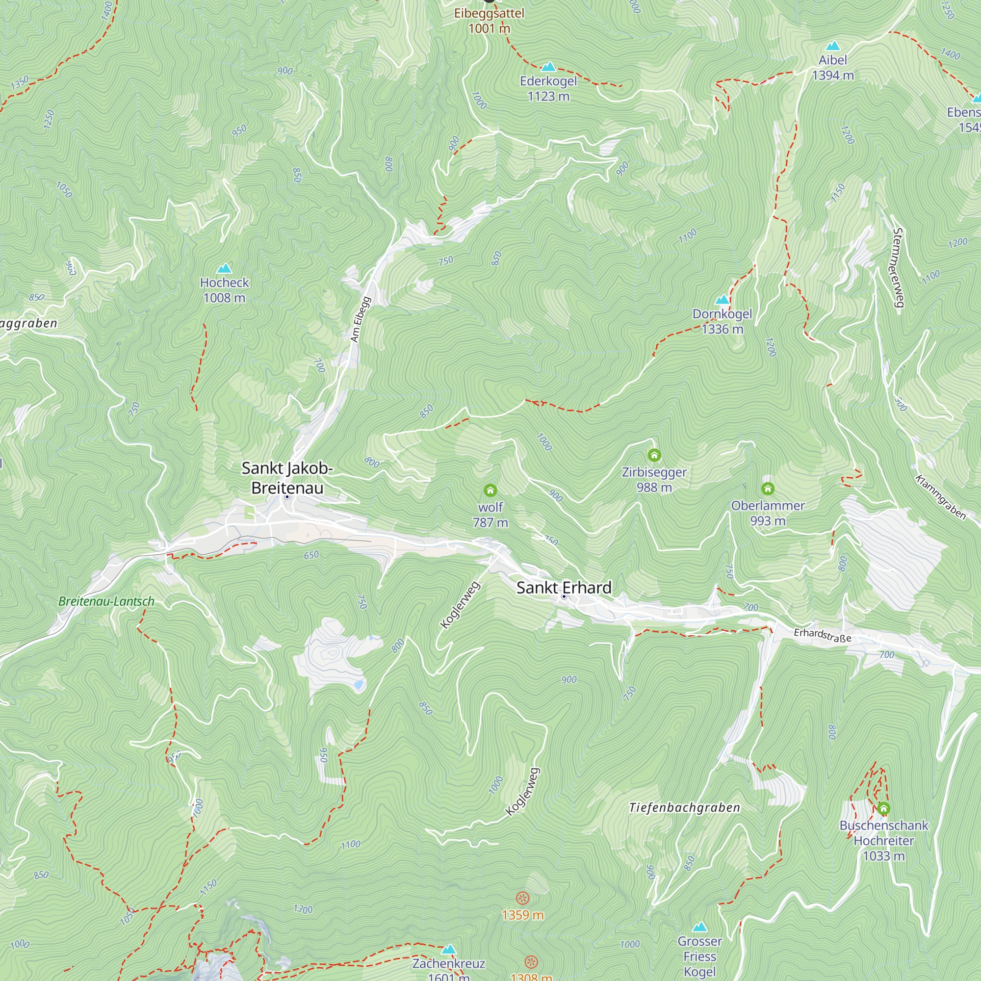 wolf map
