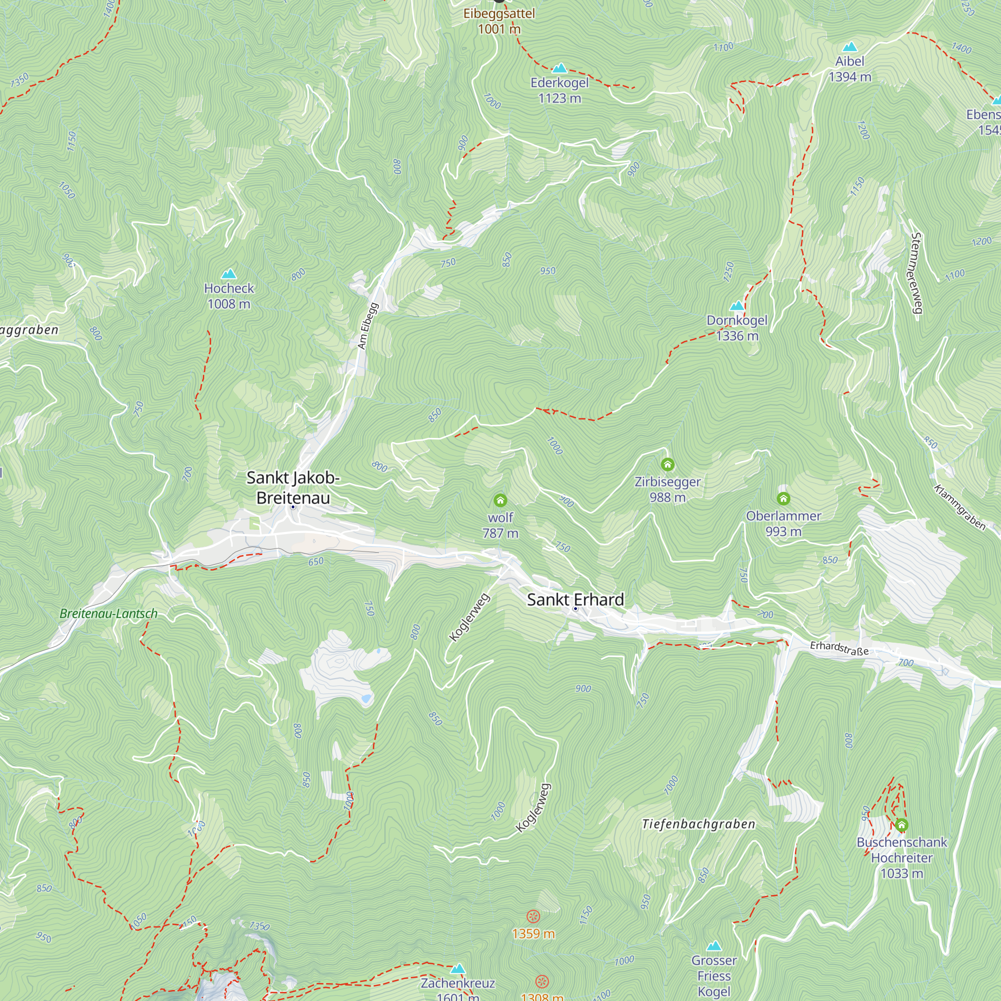wolf map