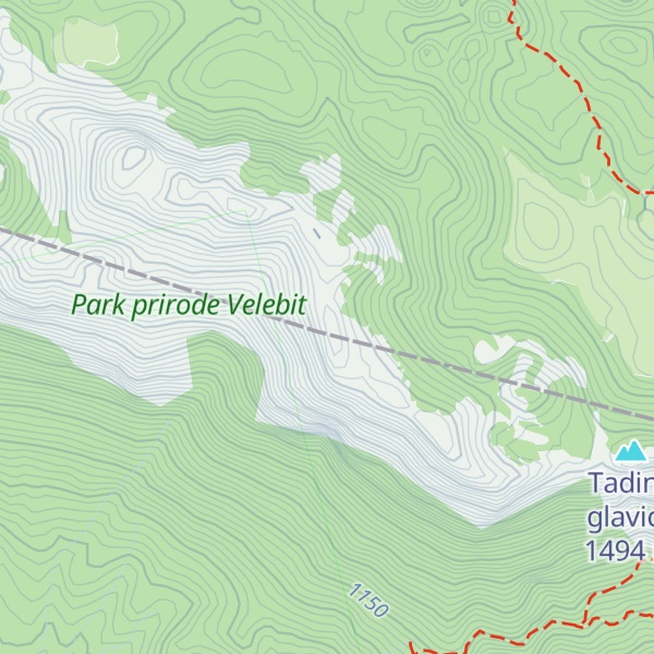 Map of Debelo brdo