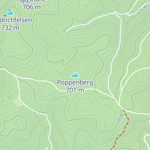 Map of Poppenberg