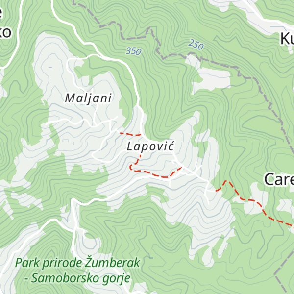 Map of DVD Lović Prekriški