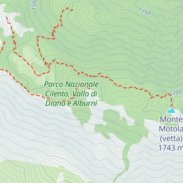 Map of Monte Motola Est