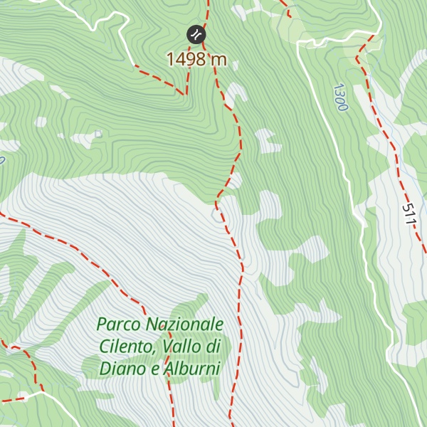 Map of Monte Faiatella