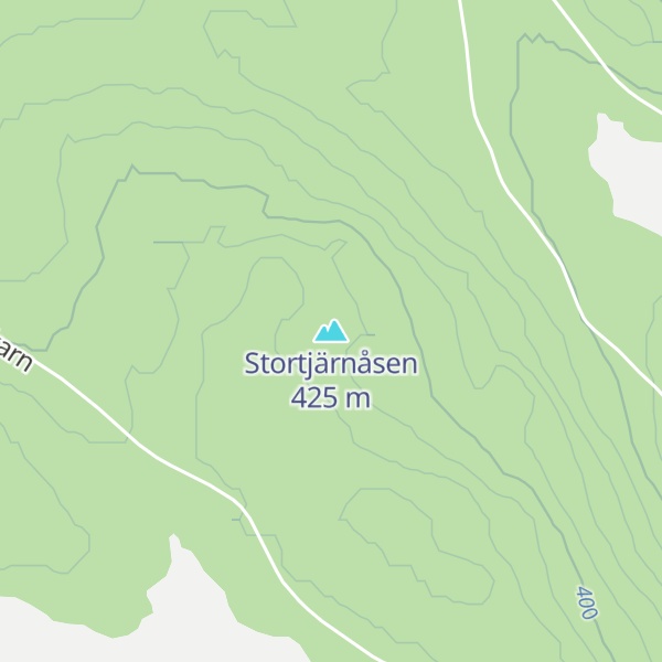 Map of Stortjärnåsen