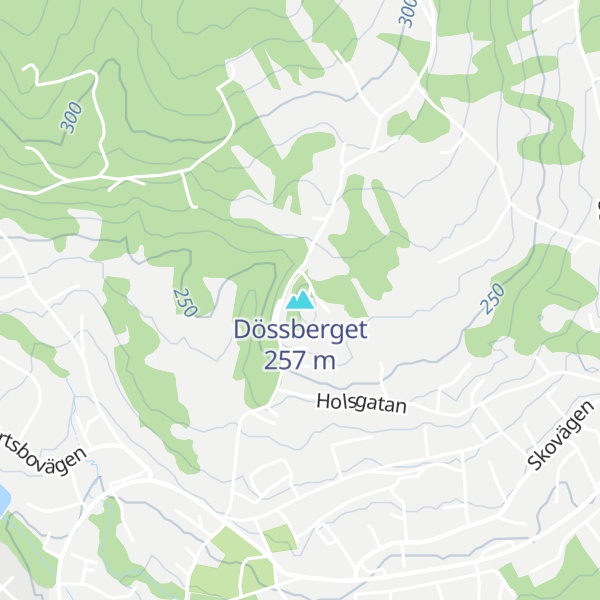 Map of Dössberget