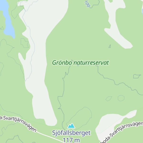 Map of Sjöfallsberg