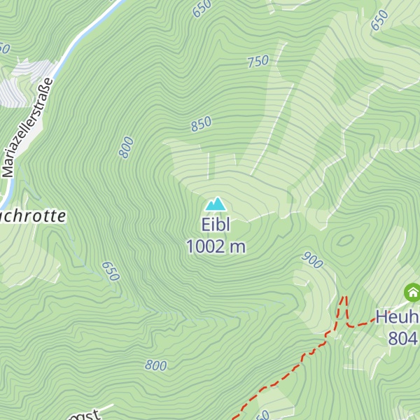 Map of Schutzhaus Eibl Teichhütte