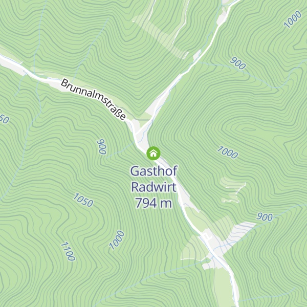 Map of Gasthof Radwirt