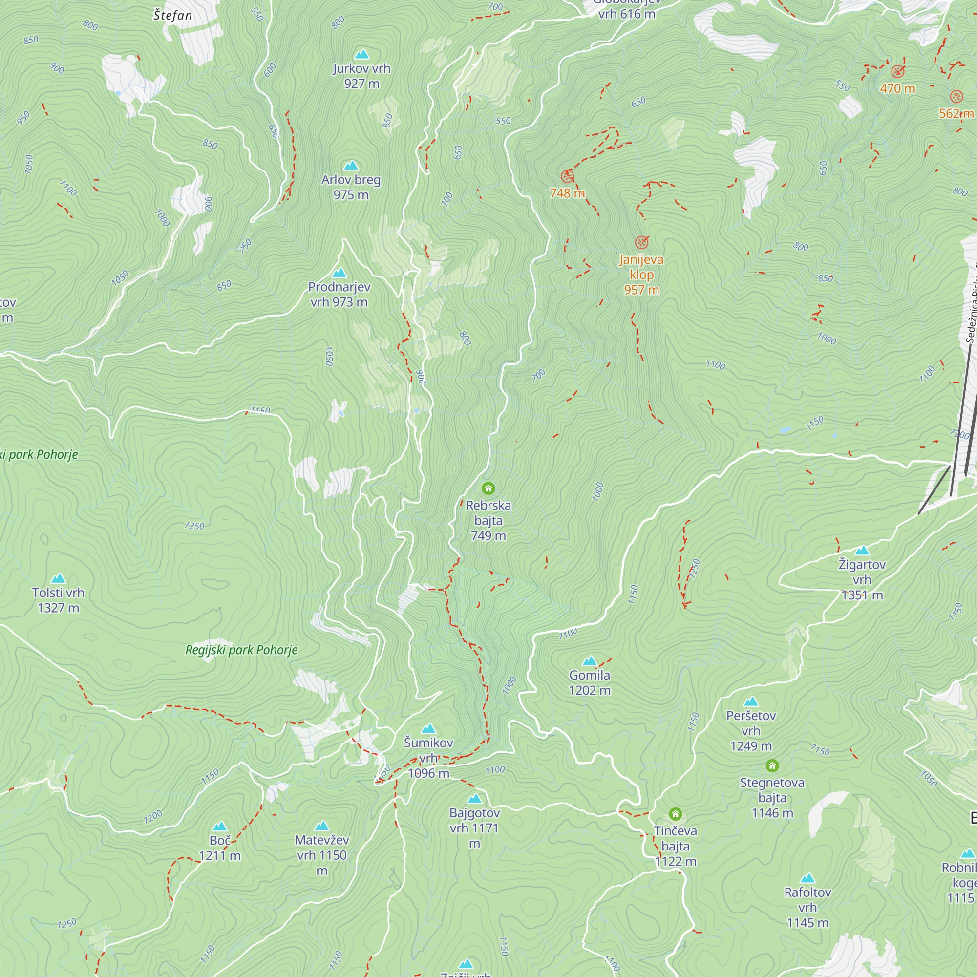 Rebrska bajta map