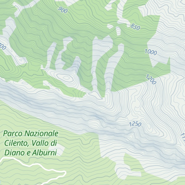 Map of Monte Puglie