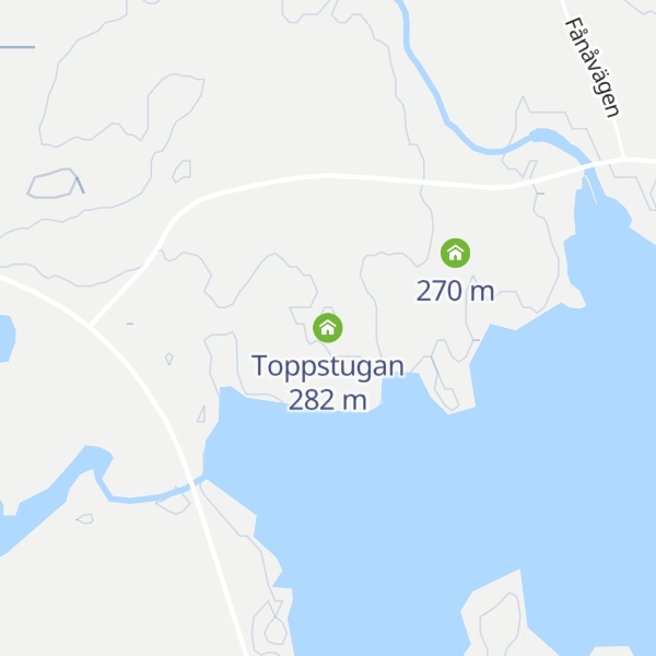 Map of Toppstugan