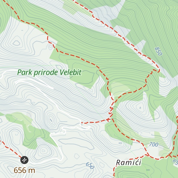 Map of Klekovac