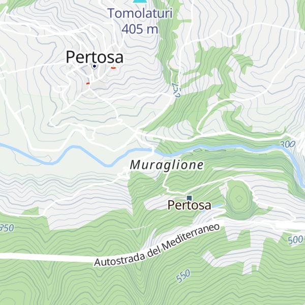Map of Ponte sul Tanagro