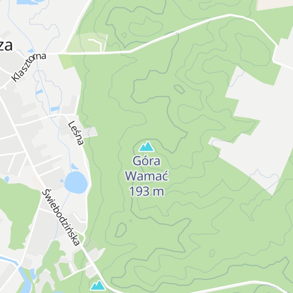 Map of Góra Wamać