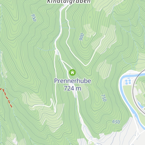 Map of Prennerhube