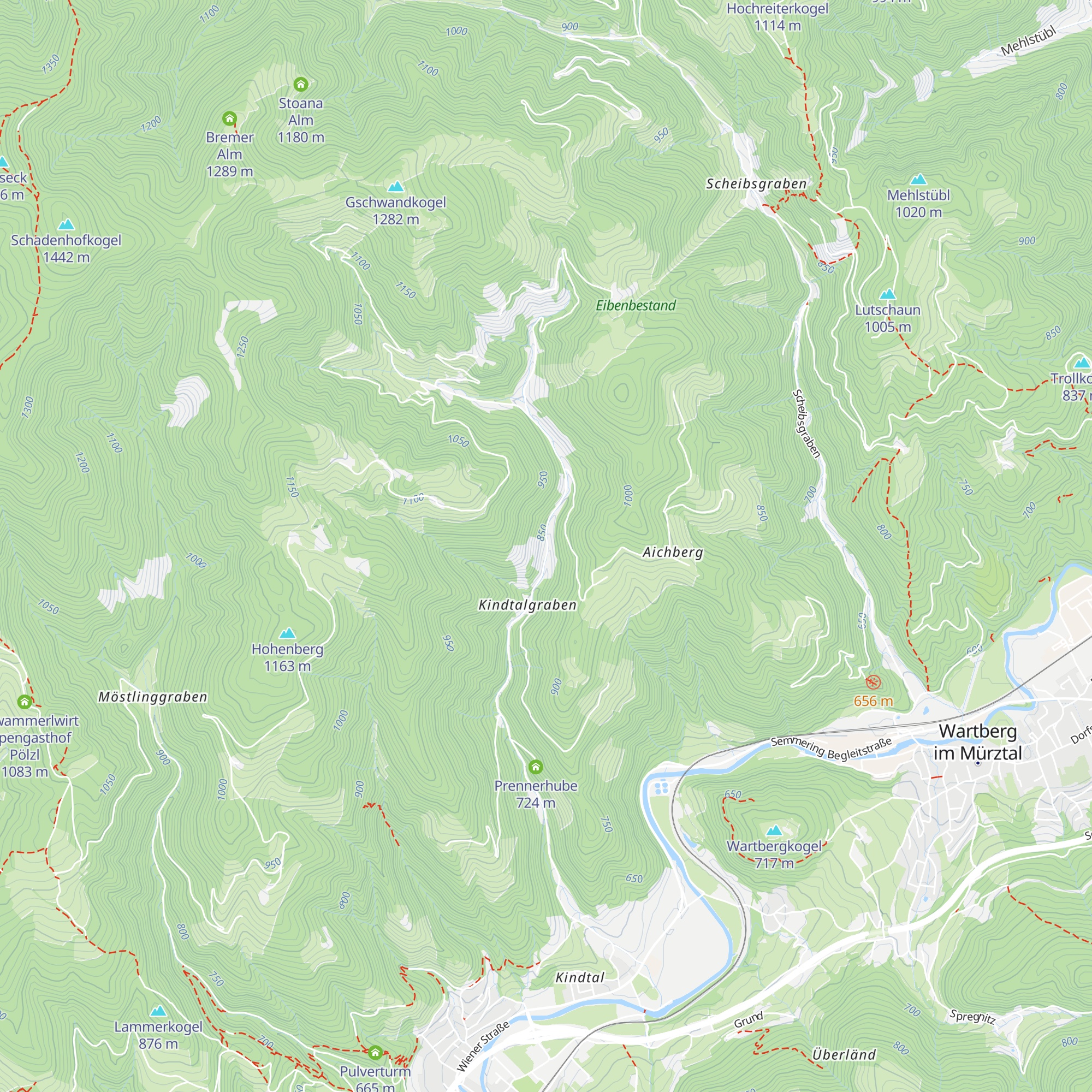 Gasthaus Ochensberger map