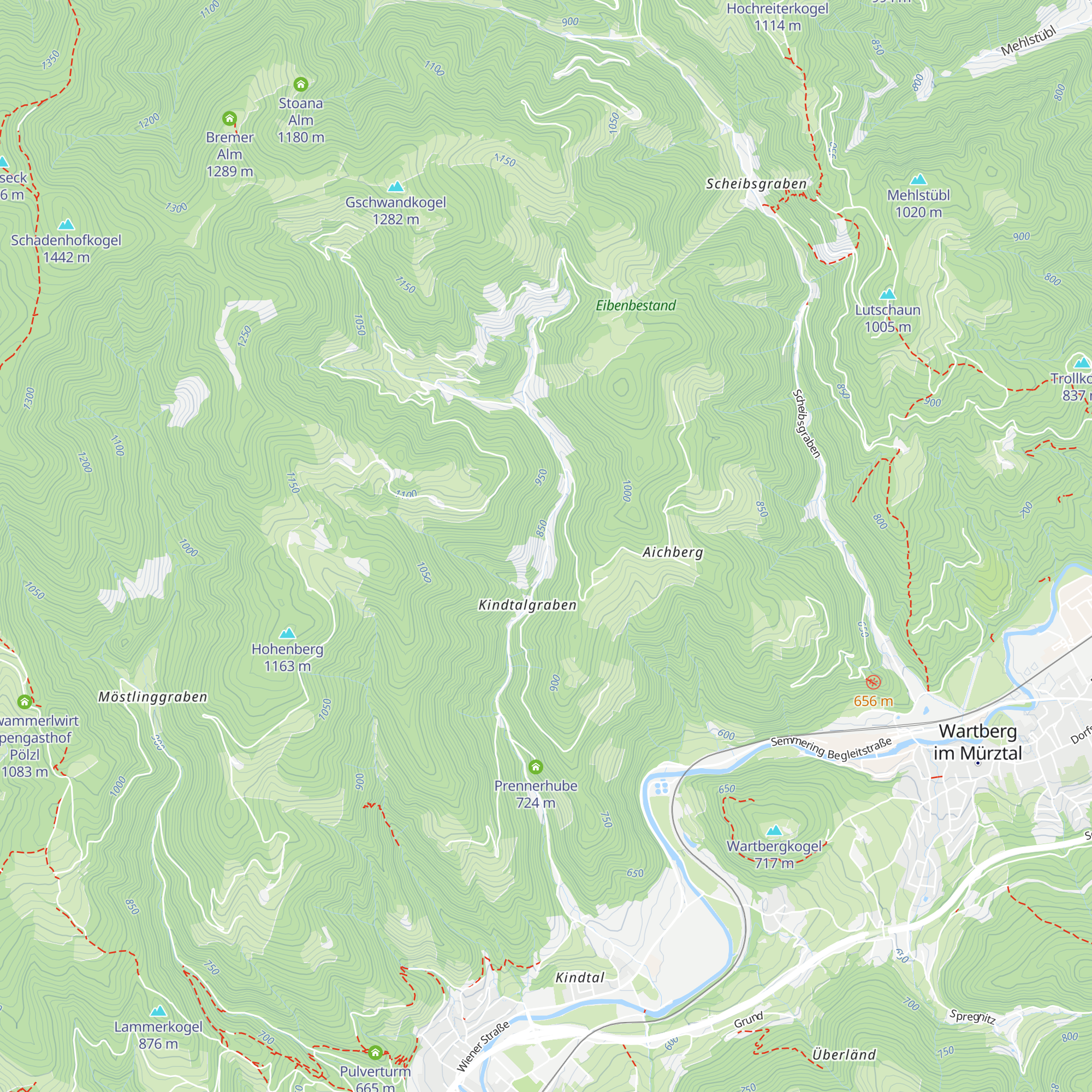 Gasthaus Ochensberger map