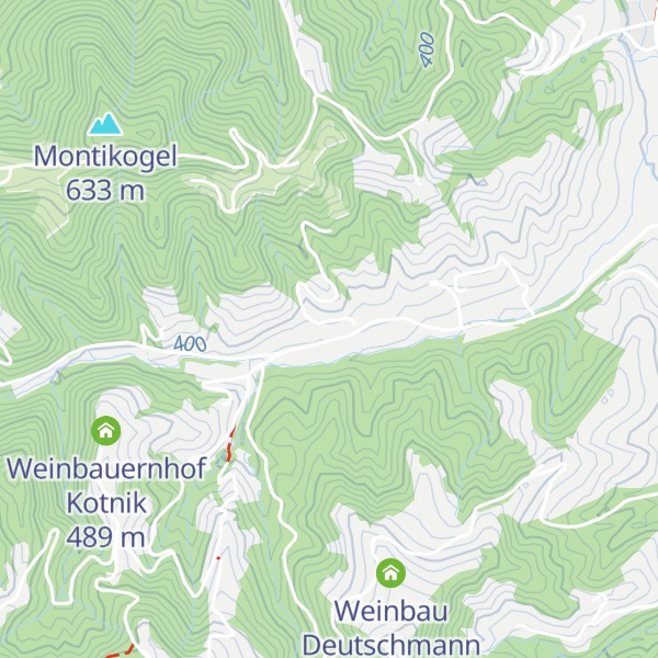 Map of Zimmervermietung Lieschnegg