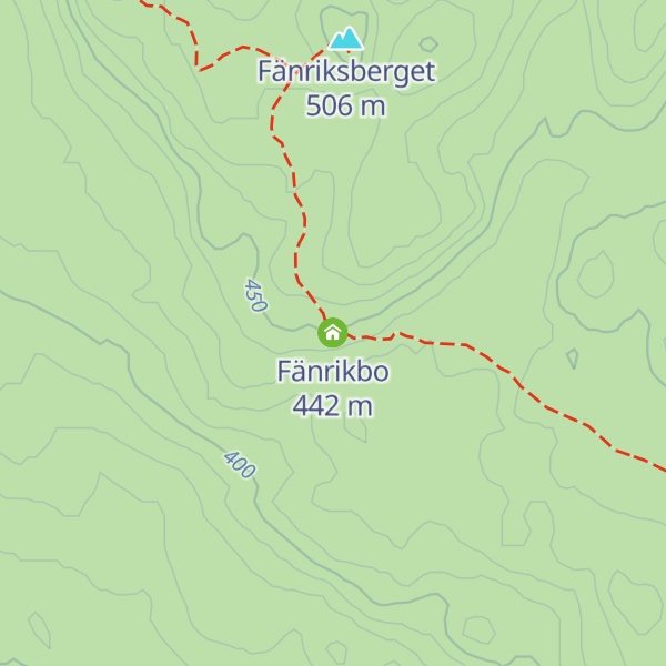 Map of Fänrikbo