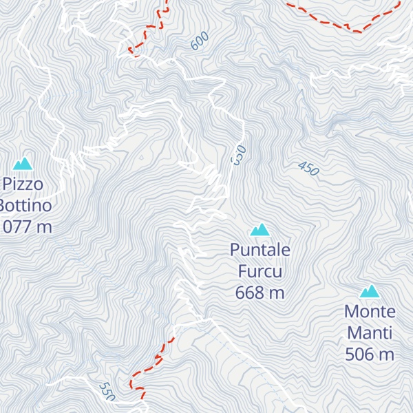 Map of Rifugio Lupo