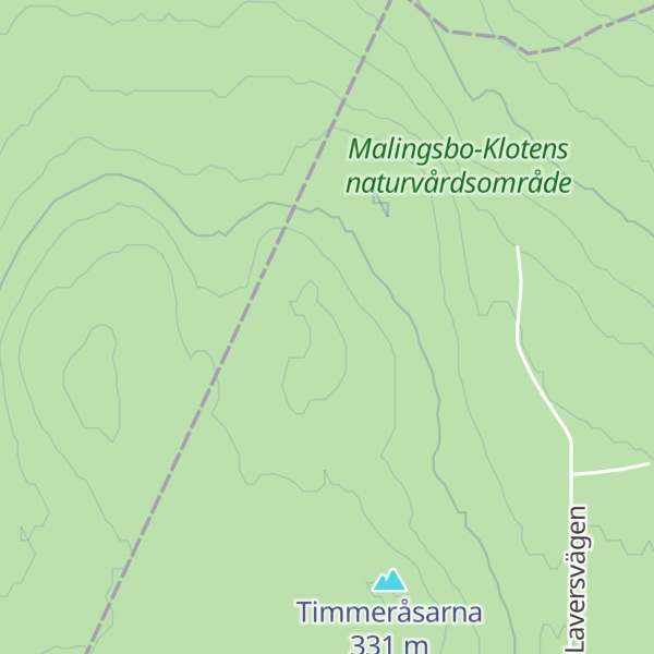 Map of Hällfallsberget