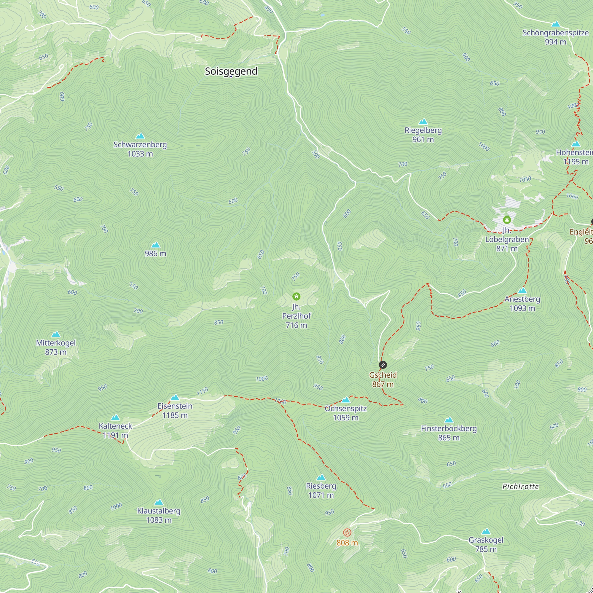 Jh. Perzlhof map
