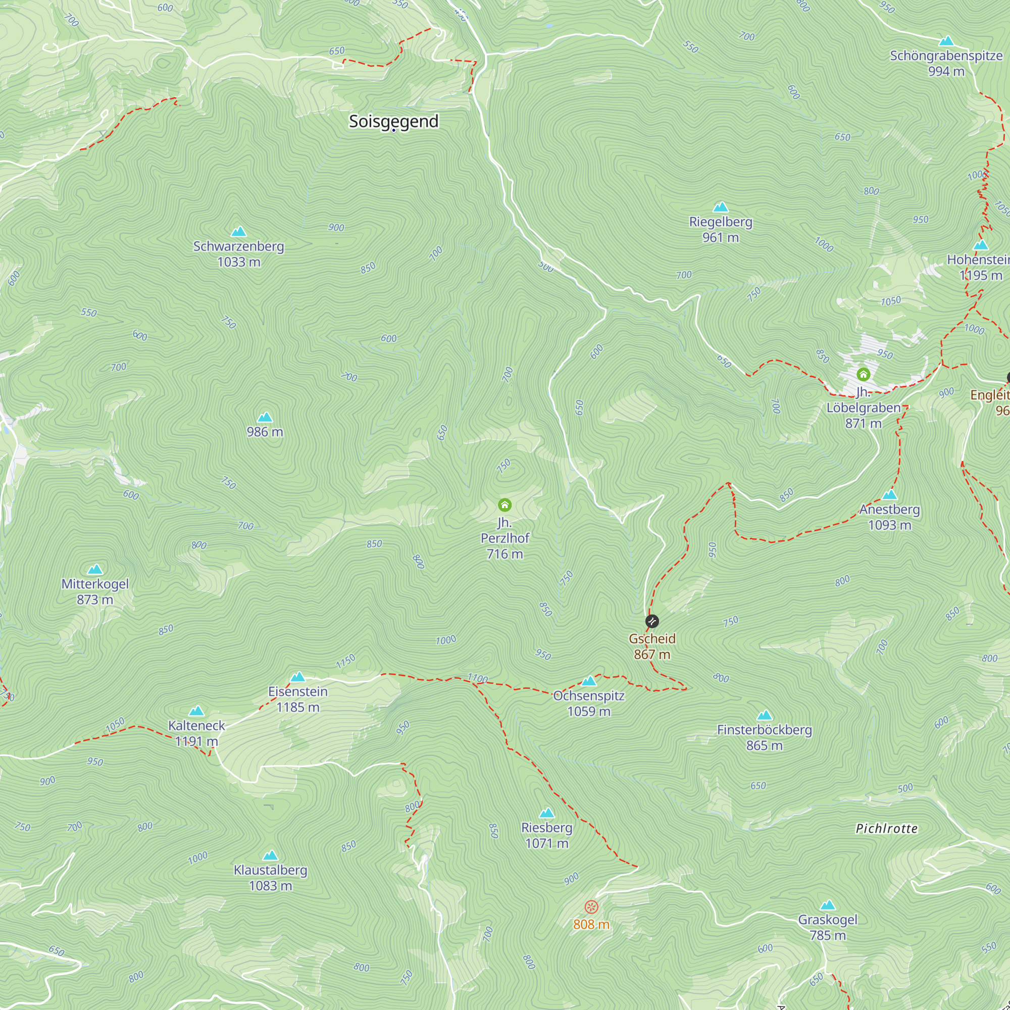 Jh. Perzlhof map