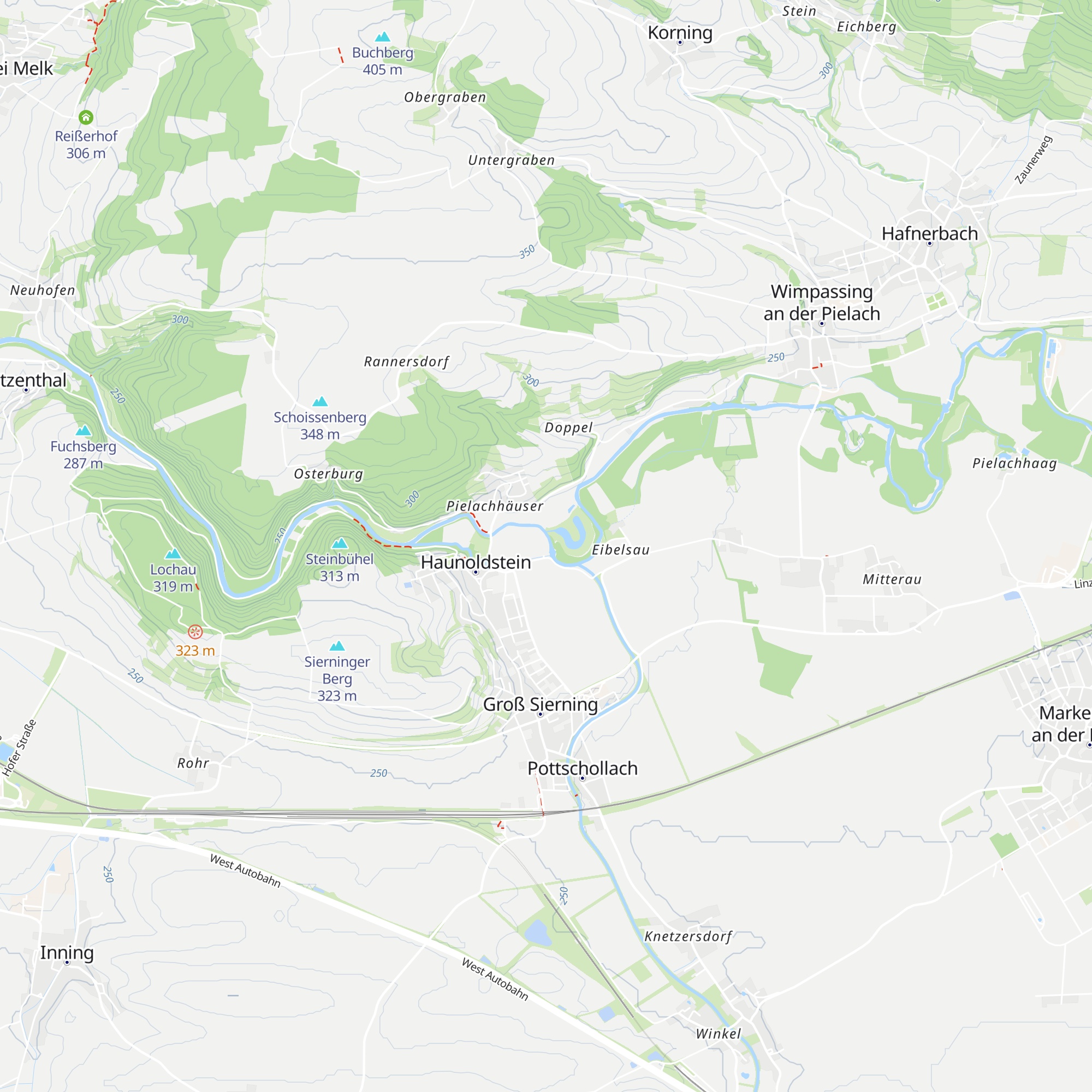 Tennishaus map