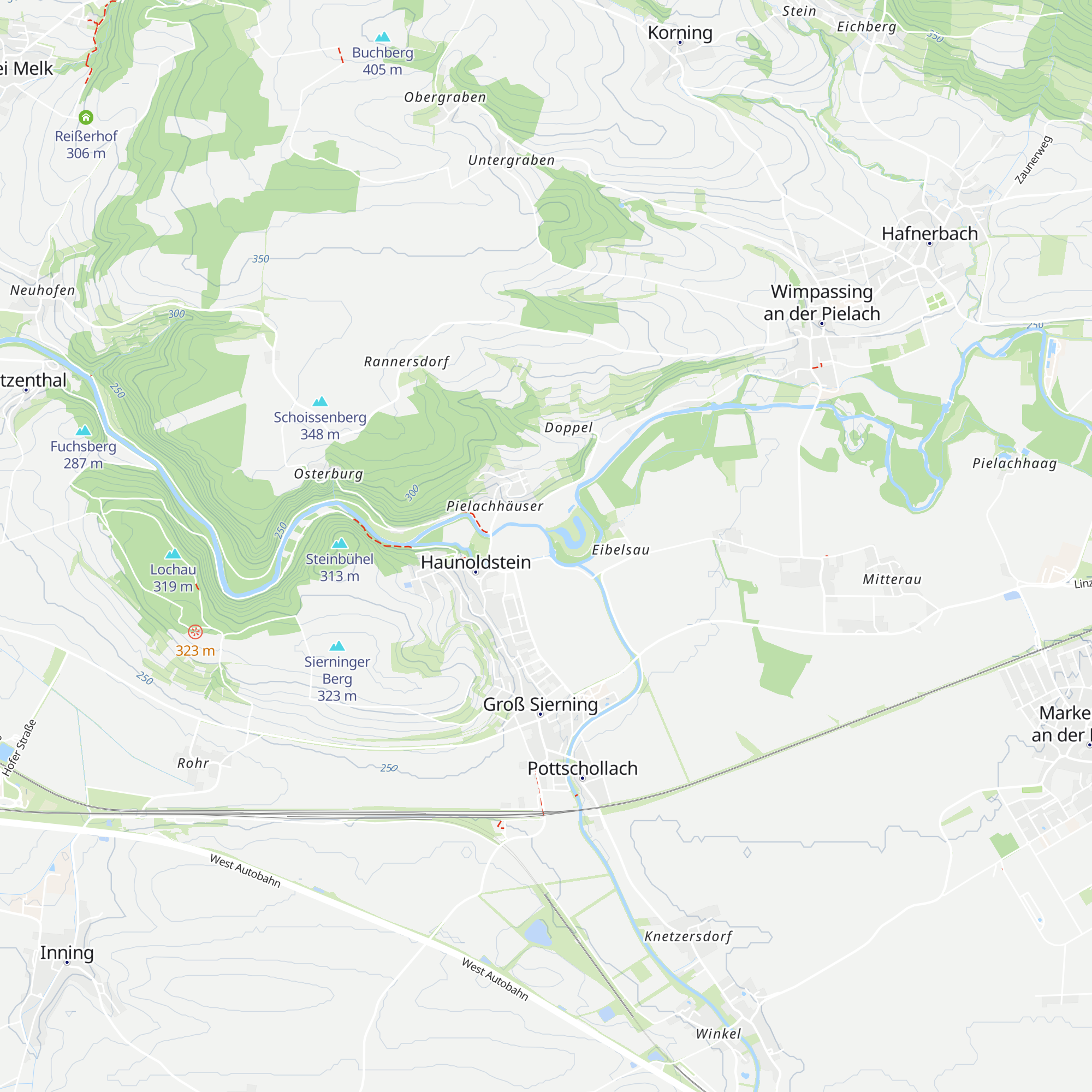 Tennishaus map