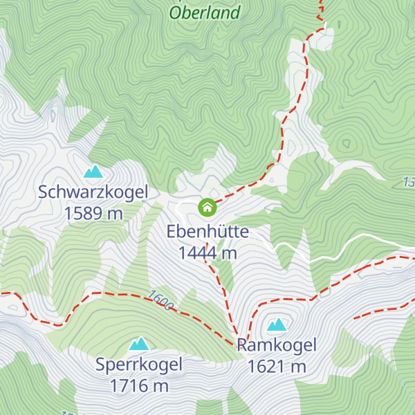 Map of Ebenhütte
