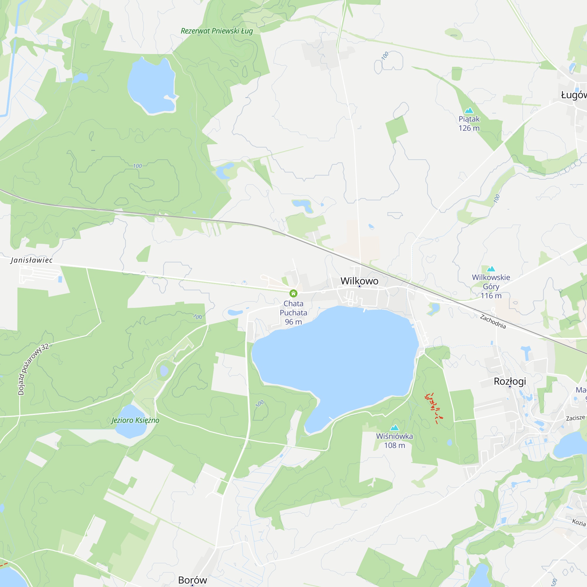 Chata Puchata map