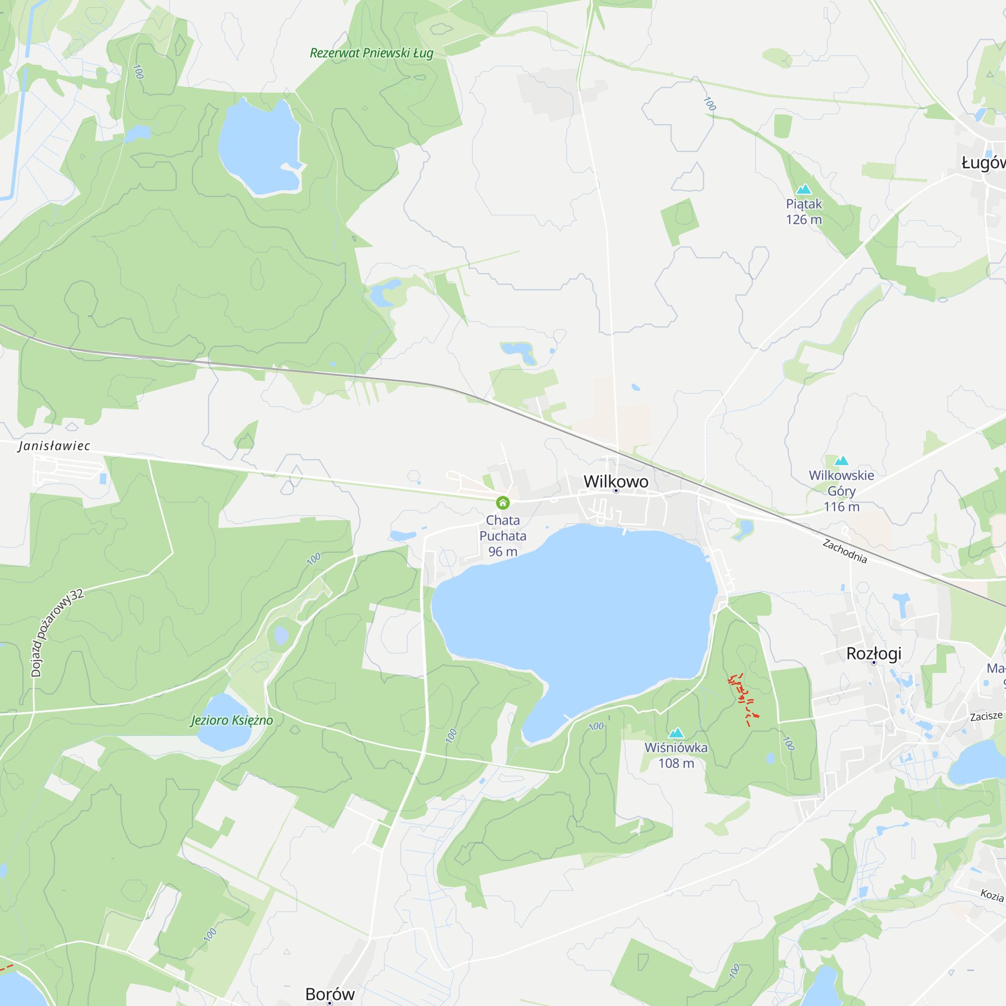 Chata Puchata map