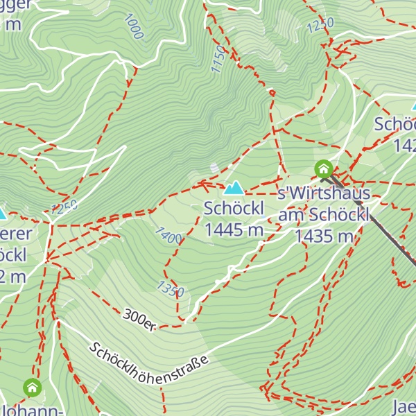 Map of Stoawandhütte