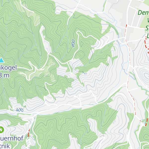 Map of Ferienwohnung Weingut Leitner