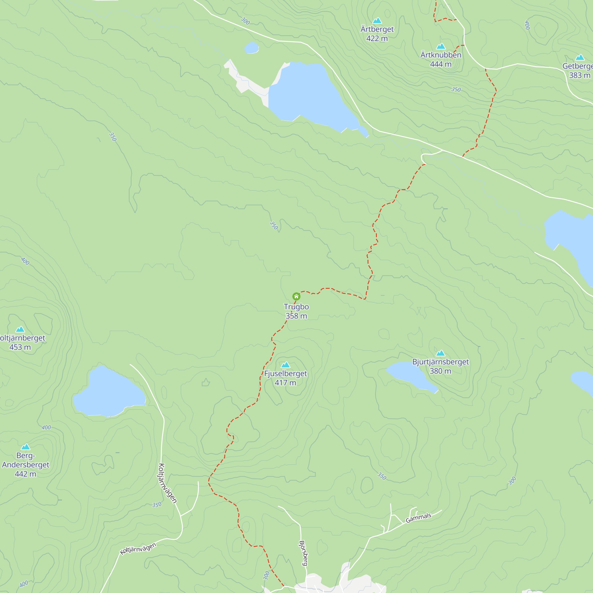 Trugbo map