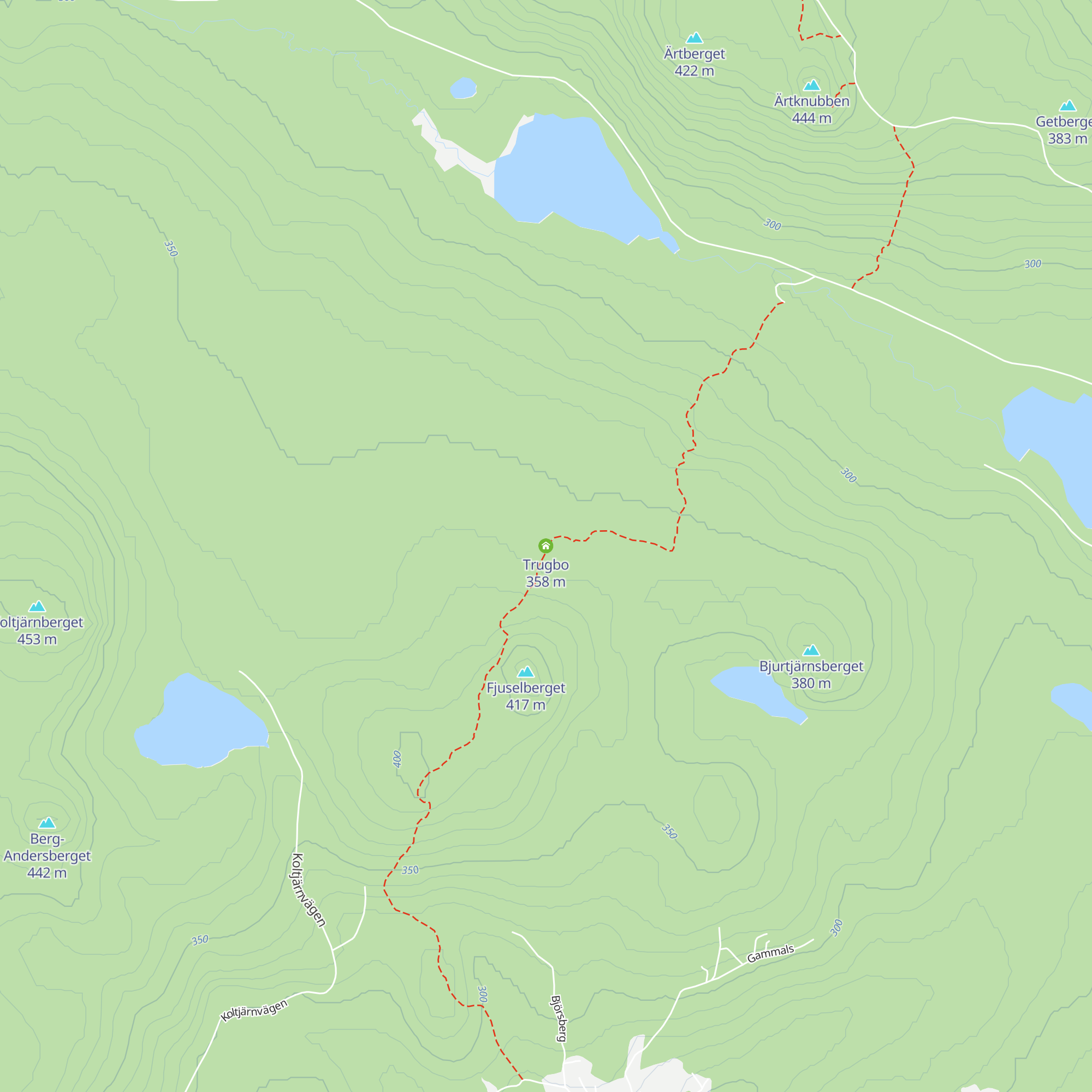 Trugbo map