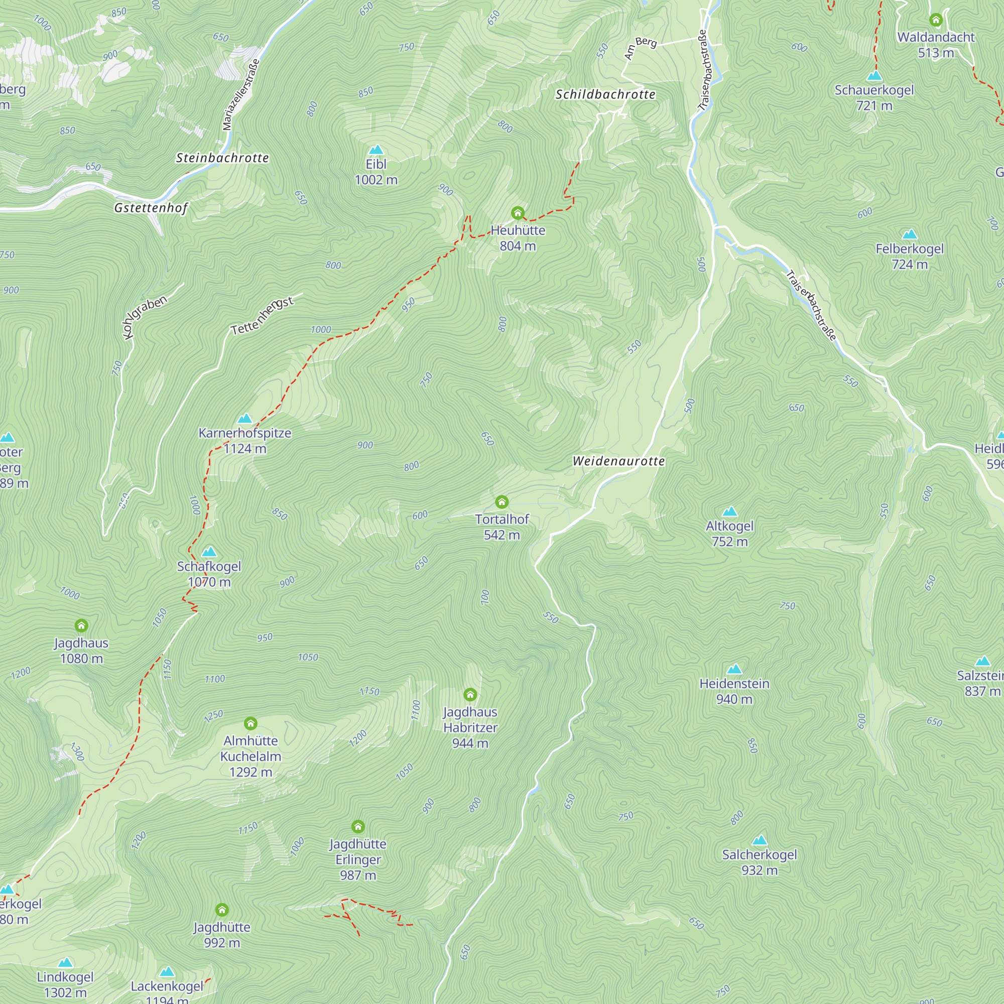 Tortalhof map