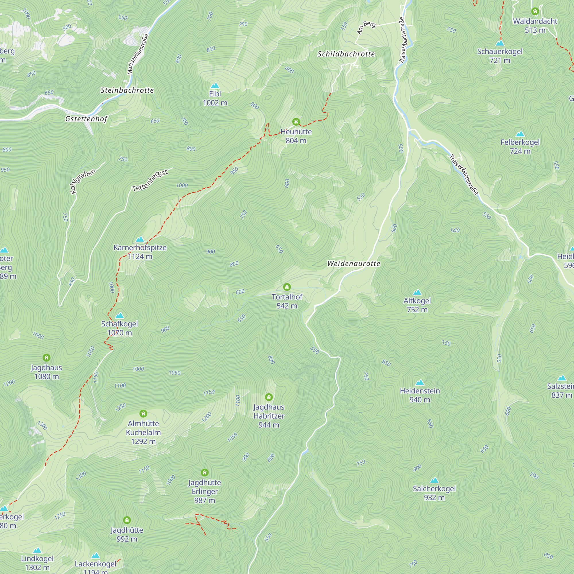 Tortalhof map