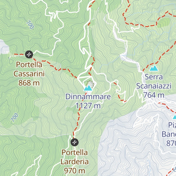 Map of Dinnammare
