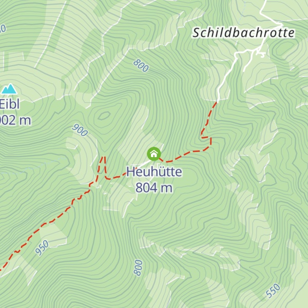 Map of Heuhütte