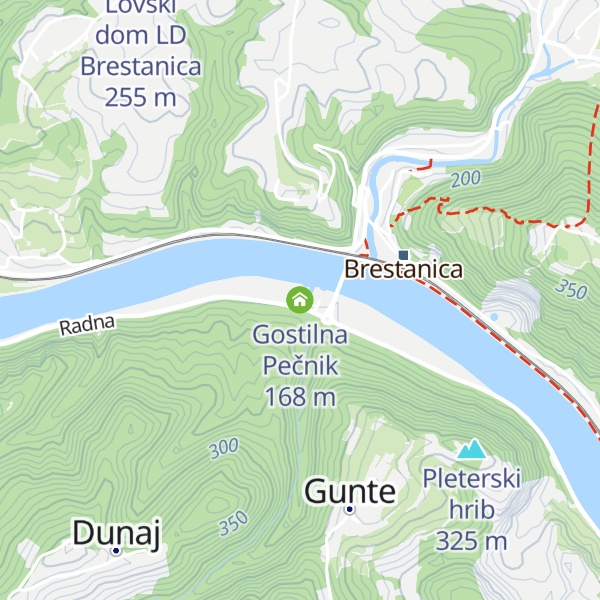 Map of Gostilna Pečnik