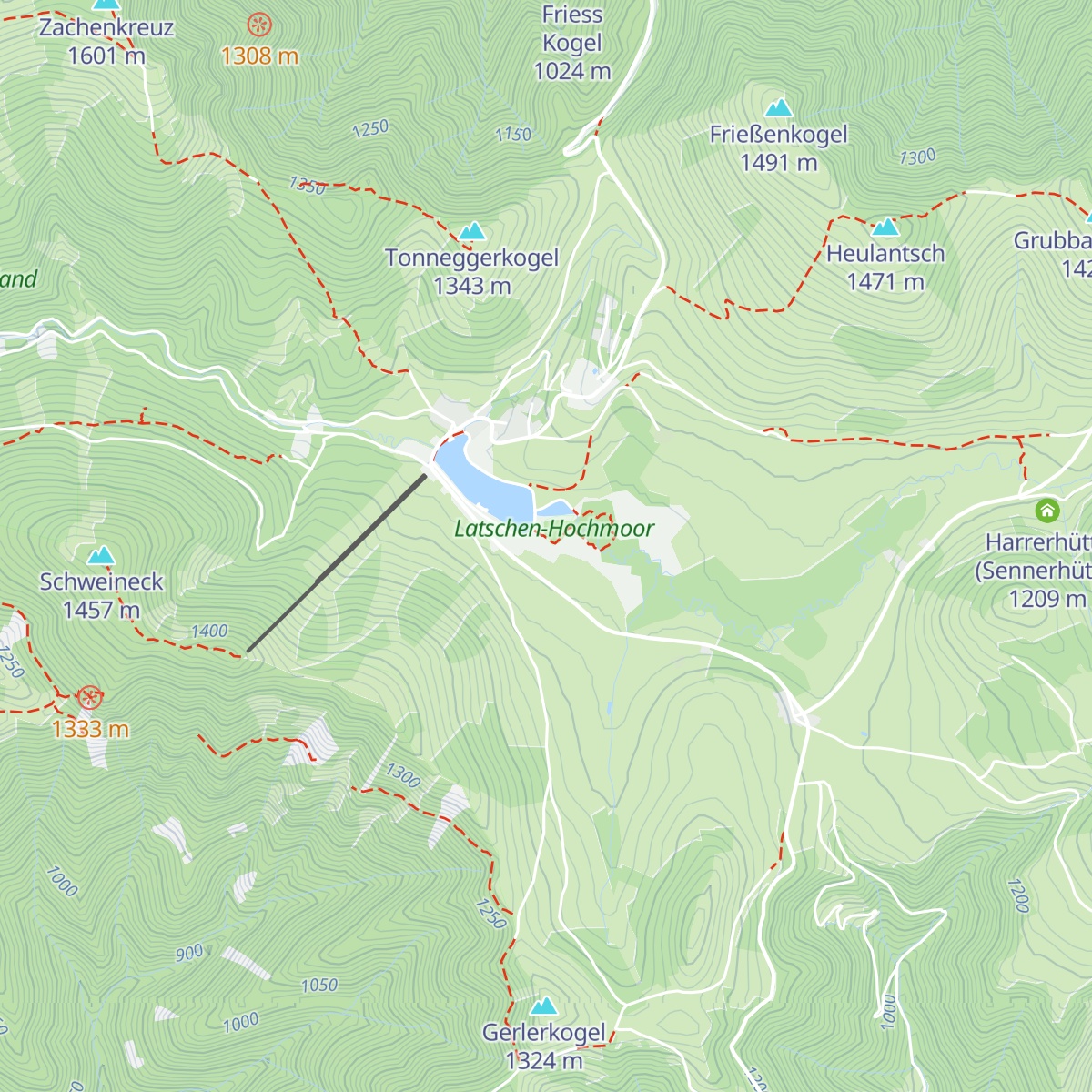 Latschenhütte map